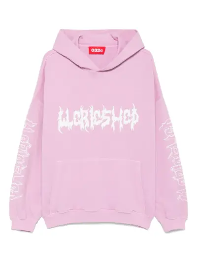 032c Faithless hoodie - Pink