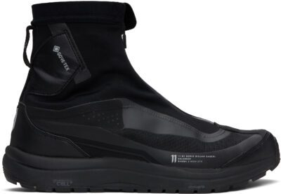11 by Boris Bidjan Saberi Black Salomon Edition Bamba 2 High GTX V2 Sneakers