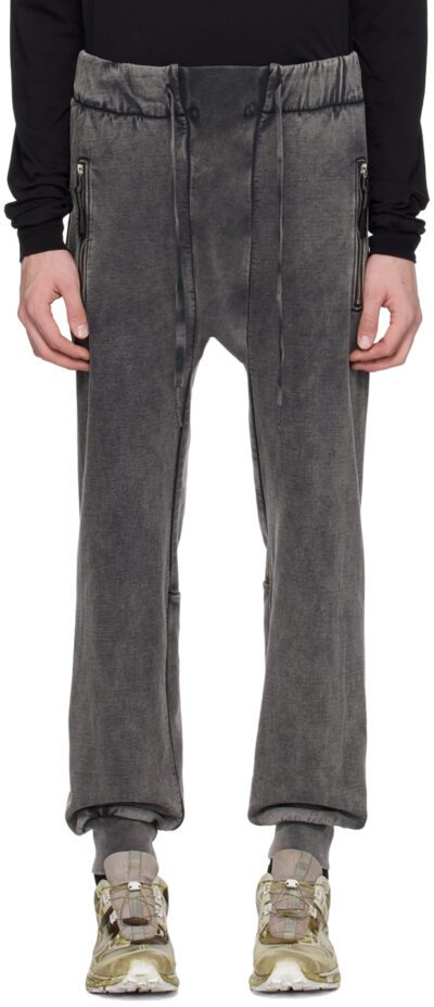 11 by Boris Bidjan Saberi Gray P13 Sweatpants