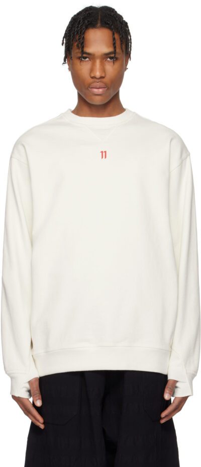 11 by Boris Bidjan Saberi Off-White CR4 Sweatshirt