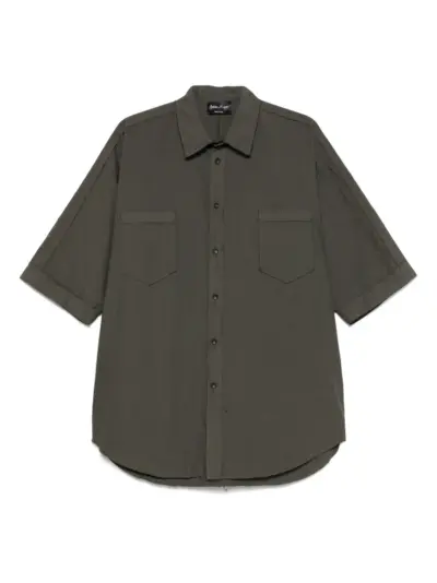 Andrea Ya'aqov cotton shirt - Brown