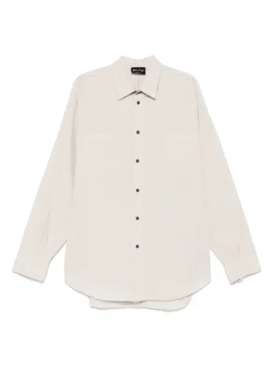 Andrea Ya'aqov cotton shirt - Neutrals