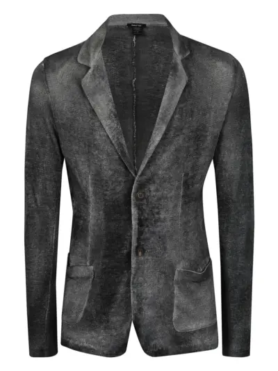 Avant Toi single-breasted blazer - Grey