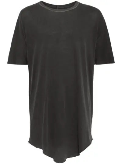 Boris Bidjan Saberi round-neck T-shirt - Grey