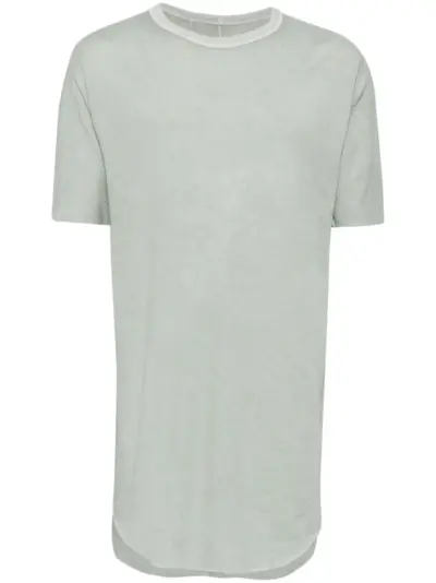 Boris Bidjan Saberi round-neck short-sleeve T-shirt - Green