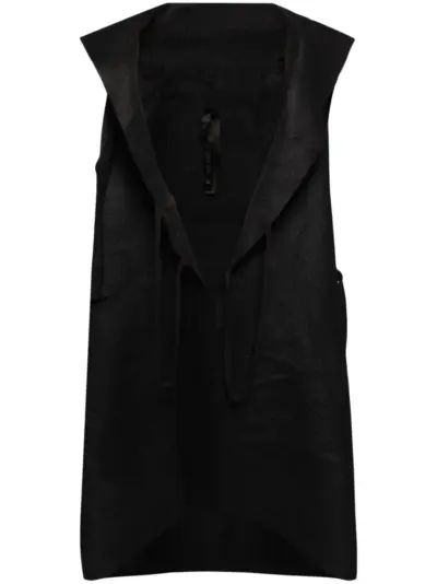 Boris Bidjan Saberi single-breasted coat - Black