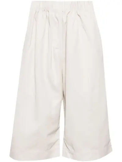 Casey Casey Yama cotton shorts - Neutrals