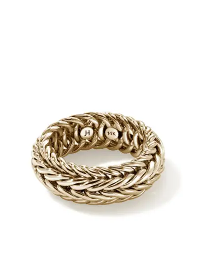 John Hardy 14kt yellow gold Kami ring