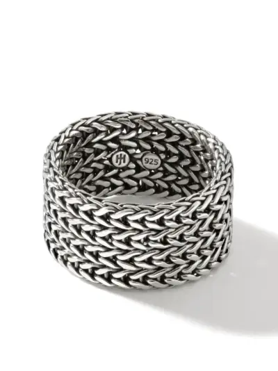 John Hardy Classic Chain 12mm band ring - Silver
