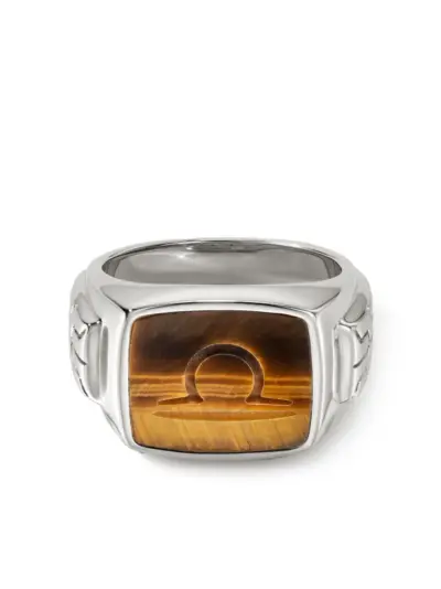 John Hardy ID Signet sterling-silver ring