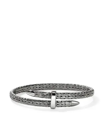 John Hardy Spear Flex Cuff diamond bracelet - Silver