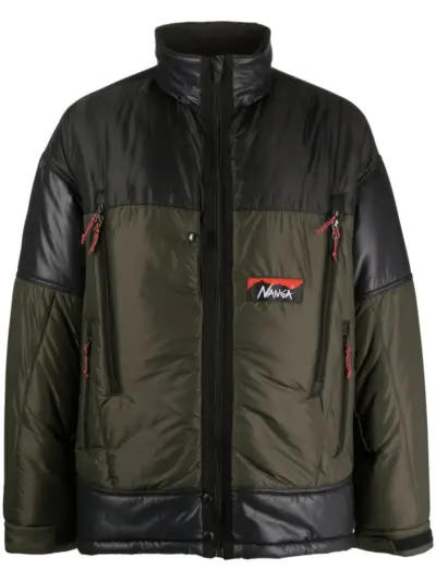 Junya Watanabe MAN high-neck padded jacket - Green