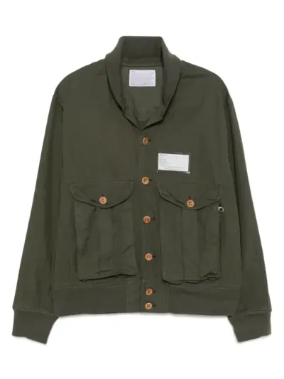 Kolor button-up military jacket - Green