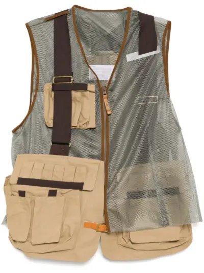 Kolor zip-up gilet - Neutrals
