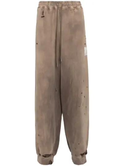 Maison MIHARA YASUHIRO Sun Faded pants - Brown