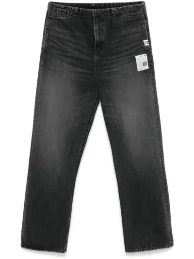 Maison MIHARA YASUHIRO straight-leg jeans - Black