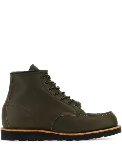 Red Wing Shoes leather ankle boots - Green