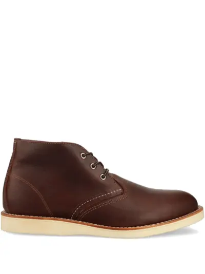 Red Wing Shoes leather boots - Brown