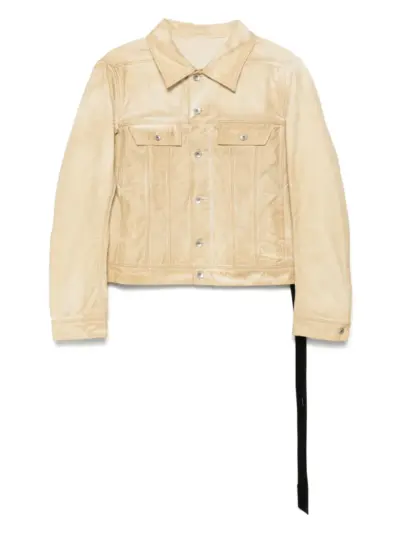 Rick Owens DRKSHDW Trucker jacket - Neutrals