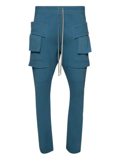 Rick Owens DRKSHDW cargo trousers - Blue
