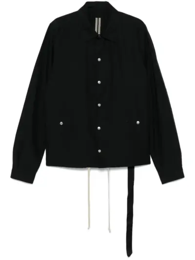 Rick Owens DRKSHDW ripstop overshirt - Black