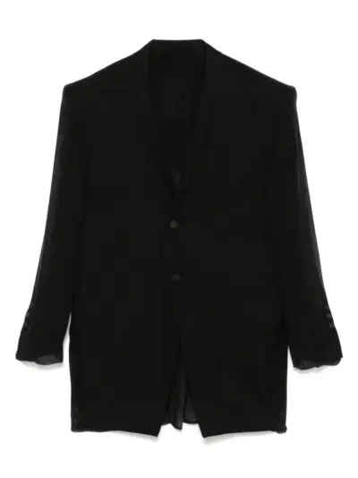 Rick Owens Rick S Tatlin blazer - Black