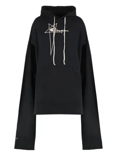 Rick Owens X Champion x Champion hoodie - Black