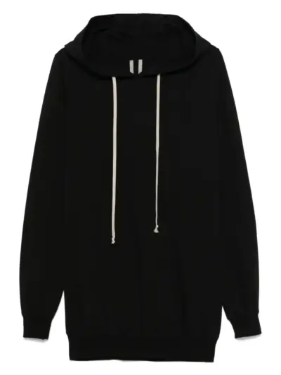 Rick Owens drawstring hoodie - Black