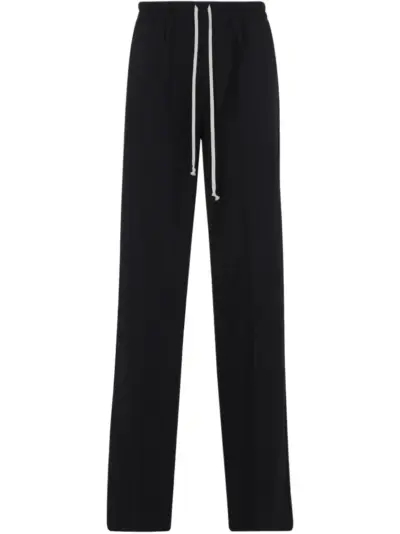 Rick Owens wool track pants - Black