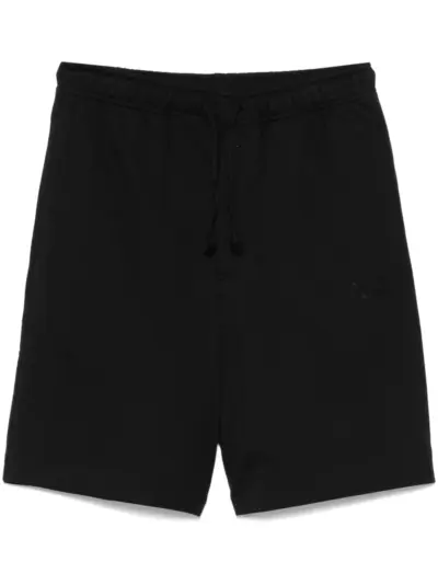 Y-3 french-terry shorts - Black