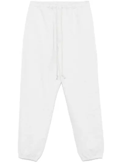 Y-3 mélange-effect track pants - Grey