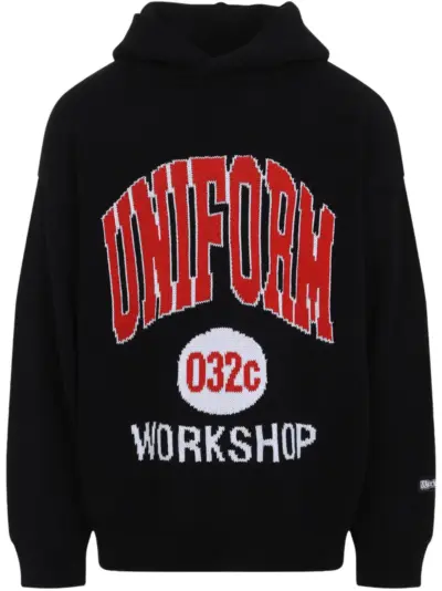 032c Lucky Strike hoodie - Black