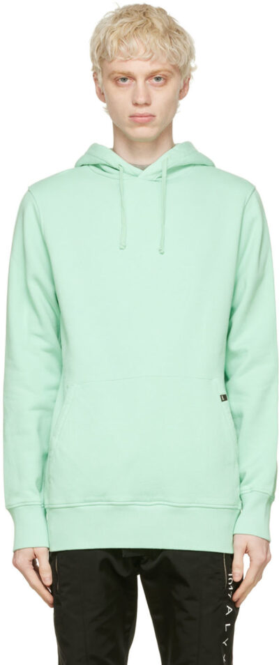 1017 ALYX 9SM Green Cotton Hoodie