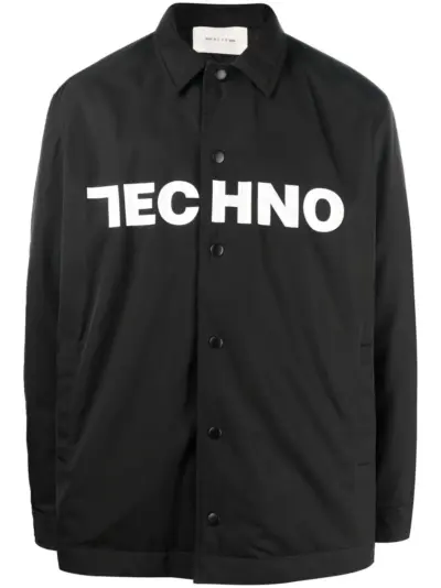 1017 ALYX 9SM 'TECHNO' shirt jacket - Black