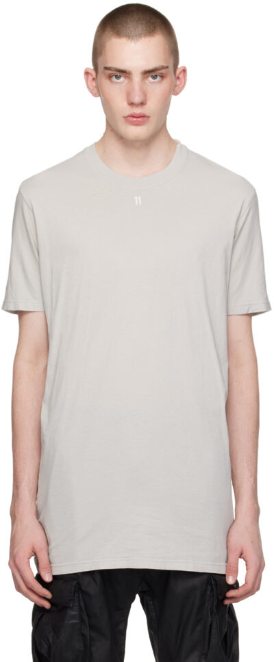 11 by Boris Bidjan Saberi Gray TS5 T-Shirt