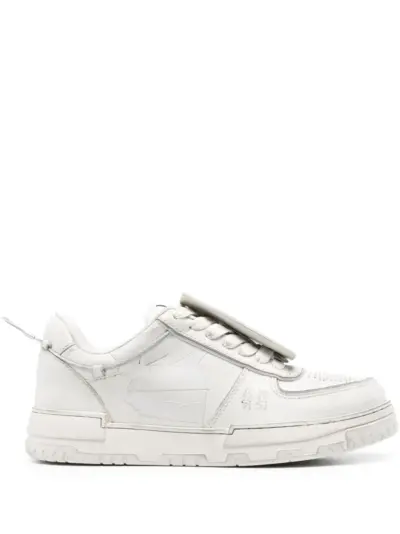 44 LABEL GROUP Avril distressed-finish sneakers - Grey