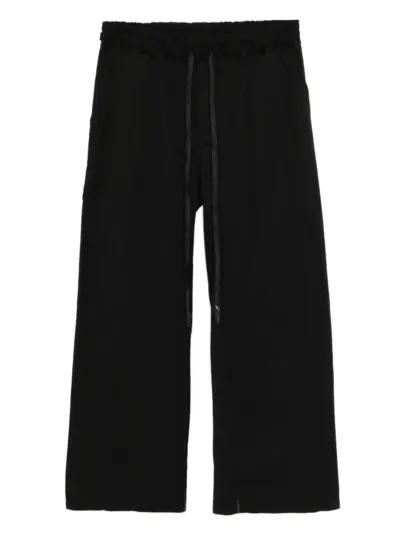 69 BY ISAAC SELLAM wide-leg trousers - Black