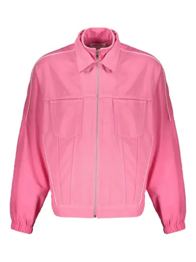 AMBUSH contrast-piping utility jacket - Pink