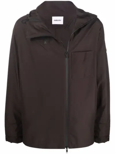 AMBUSH zip-fastening lightweight jacket - Brown