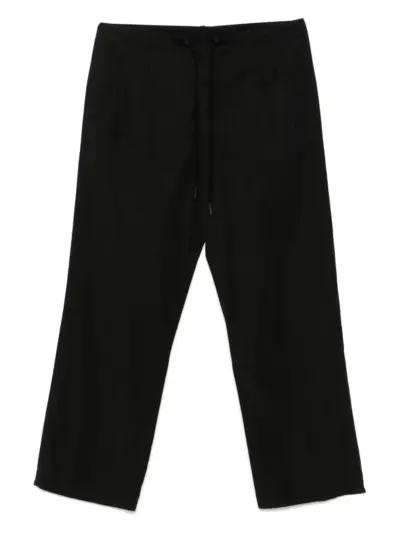 Andrea Ya'aqov drawstring trousers - Black