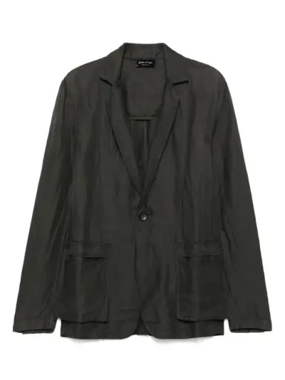 Andrea Ya'aqov single-breasted blazer - Grey