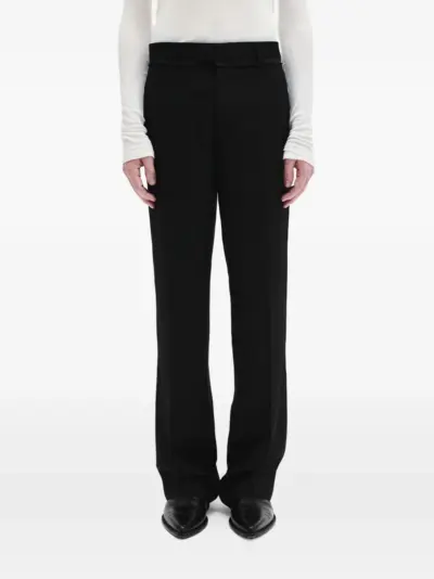 Ann Demeulemeester tailored trousers - Black