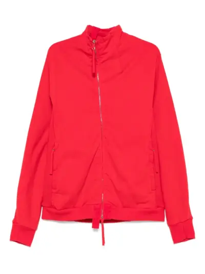 Boris Bidjan Saberi zip-up sweatshirt - Red
