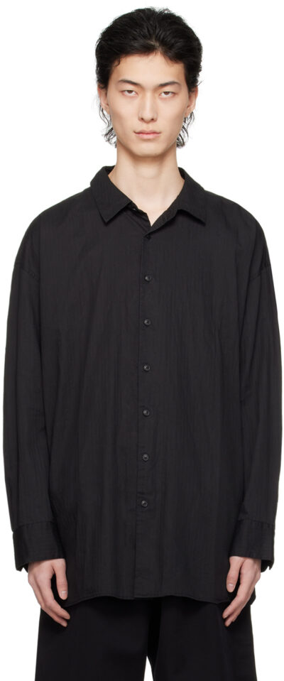 CASEY CASEY Black Hamlet Shirt