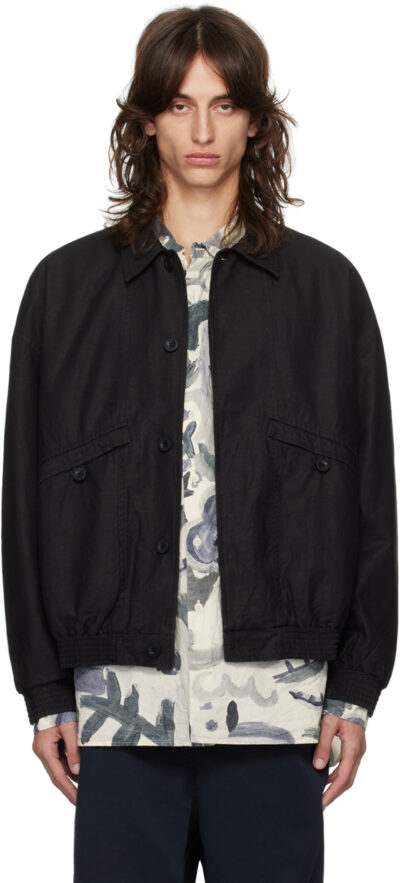 CASEY CASEY Black Mamo Jacket