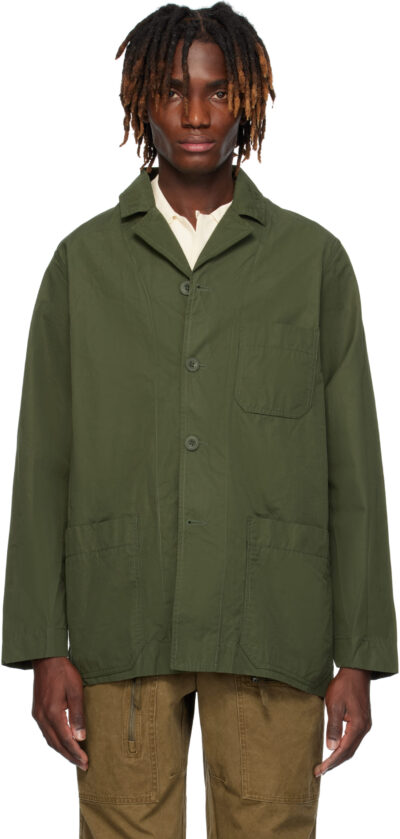 CASEY CASEY Khaki Verger Bis Jacket