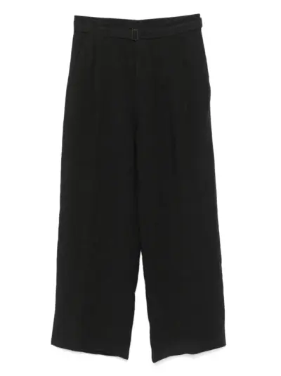 Forme D'expression pleated trousers - Black