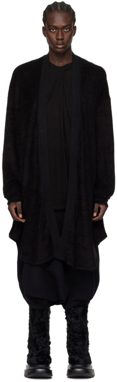 Julius Black Open Cardigan