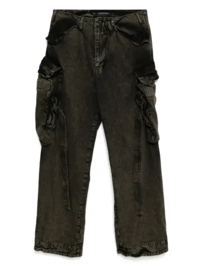 Julius Gasmask cargo trousers - Black