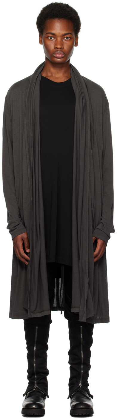 Julius Gray Open Front Cardigan